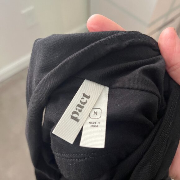 NWOT Pact Fit & Flare Open Back Maxi Dress - Picture 7 of 7